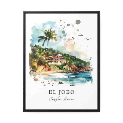 El Jobo Wall Art, El Jobo Costa Rica Print, El Jobo Watercolor Art, Nicaragua Gift, Travel Print, Travel Poster, Housewarming Gift