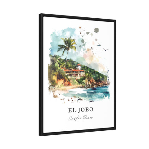 El Jobo Wall Art, El Jobo Costa Rica Print, El Jobo Watercolor Art, Nicaragua Gift, Travel Print, Travel Poster, Housewarming Gift