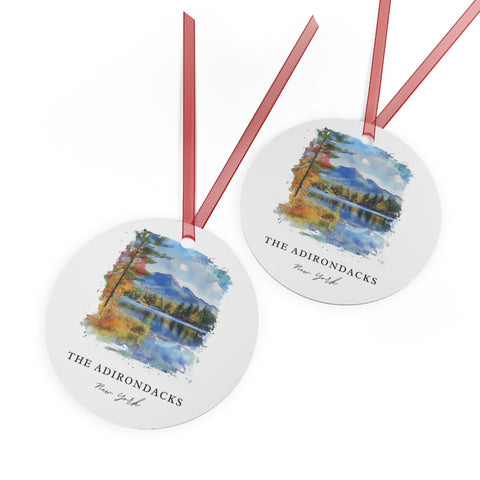 Adirondacks Ornament: Unique Adirondacks Souvenir, Adirondacks NY Xmas Decor, and Authentic Upstate NY Gift (1pc, 3pcs, 5pcs, 10pcs)