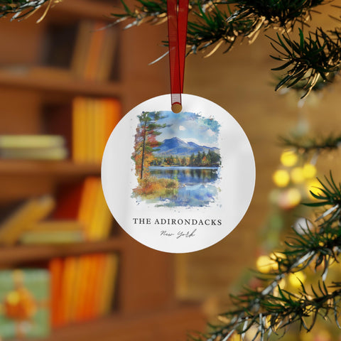 Adirondacks Ornament: Unique Adirondacks Souvenir, Adirondacks NY Xmas Decor, and Authentic Upstate NY Gift (1pc, 3pcs, 5pcs, 10pcs)