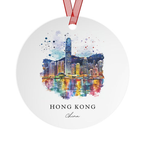 Hong Kong Ornament: Unique Hong Kong Souvenir, China Xmas Decor, and Authentic Hong Kong Gift (1pc, 3pcs, 5pcs, 10pcs)