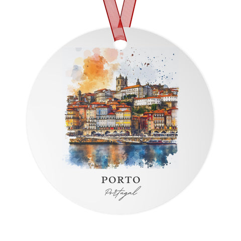 Porto Portugal Ornament: Unique Porto Souvenir, Porto Xmas Decor, and Authentic Porto Portugal Gift (1pc, 3pcs, 5pcs, 10pcs)