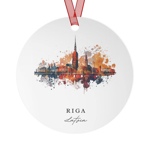 Riga Lativa Ornament: Unique Riga Souvenir, Riga Xmas Decor, and Authentic Latvian Christmas Gift (1pc, 3pcs, 5pcs, 10pcs)