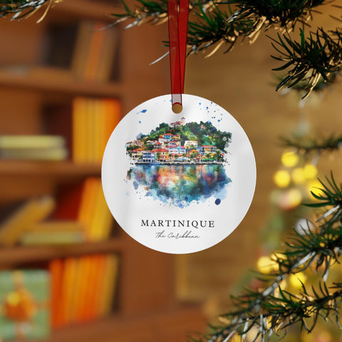 Martinique Ornament: Unique Martinique Souvenir, Martinique Xmas Decor, and Authentic Martinique Island Christmas Gift