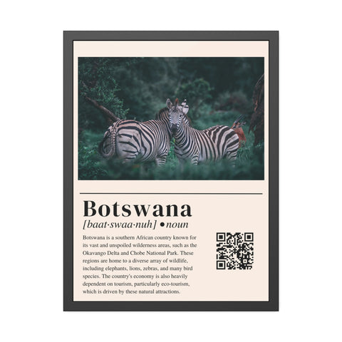 Explore the Beauty of Botswana: Uncover the Secrets of the Okavango Delta and Chobe National Park with QR code for more information