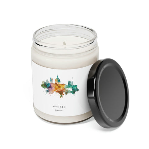 Madrid, Spain, Scented Soy Candle, 9oz
