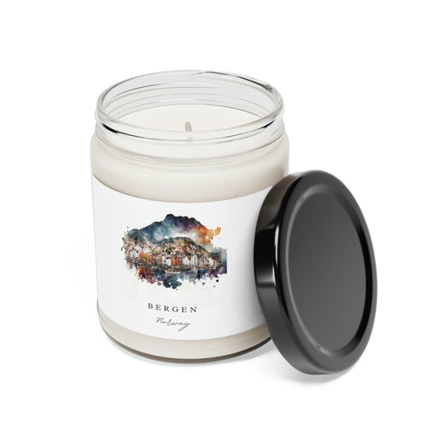 Bergen, Norway Scented Soy Candle, 9oz