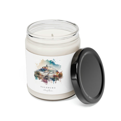 Salzburg, Austria Scented Soy Candle, 9oz