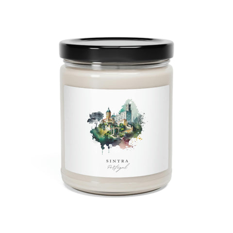 Sintra, Portugal, Scented Soy Candle, 9oz