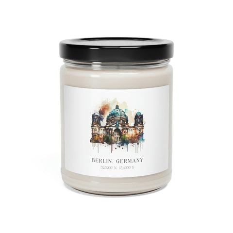 Berlin, Germany Scented Soy Candle, 9oz