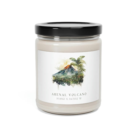 Arenal Volcano, Costa Rica Scented Soy Candle, 9oz