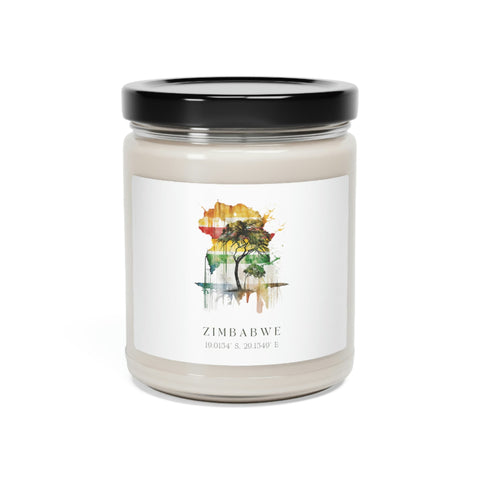 Zimbabwe Scented Soy Candle, 9oz