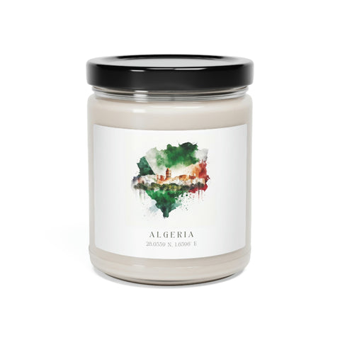 Algeria, Africa Scented Soy Candle, 9oz