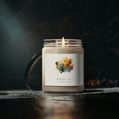 Belize City Scented Soy Candle, 9oz