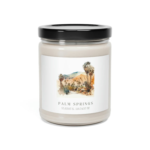 Palm Springs, California Scented Soy Candle, 9oz