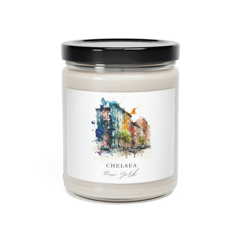 Chelsea, New York City Scented Soy Candle, 9oz
