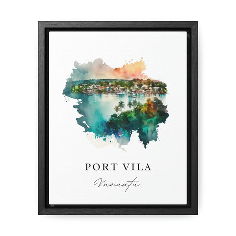 Port Vila travel art - Vanatu, Port Vila Wall Art