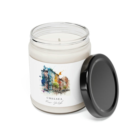 Chelsea, New York City Scented Soy Candle, 9oz