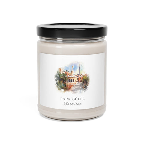 Barcelona Bliss: A Park Güell Inspired Candle, Illuminating the Spirit of Catalonia