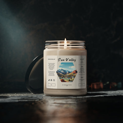 Sun Valley Idaho-Inspired Candle: Bald Mountain Scents, Ski Resort Luxury, Mountain Retreat Fragrance