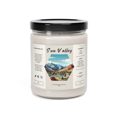 Sun Valley Idaho-Inspired Candle: Bald Mountain Scents, Ski Resort Luxury, Mountain Retreat Fragrance