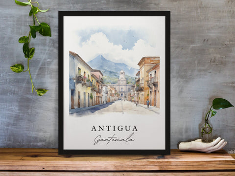 Antigua travel art - Guatemala, Antigua Wall Art