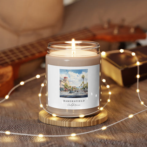 Bakersfield, California, Scented Soy Candle, 9oz - Several unique scent options