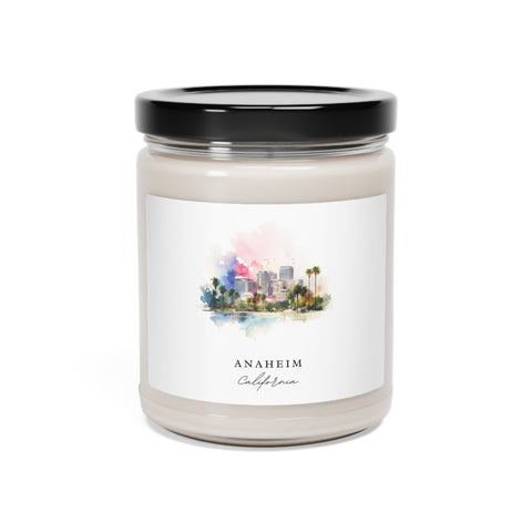 Anaheim, California, Scented Soy Candle, 9oz - Several unique scent options