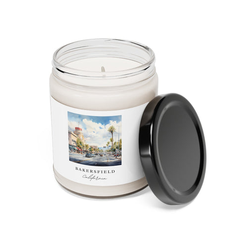 Bakersfield, California, Scented Soy Candle, 9oz - Several unique scent options