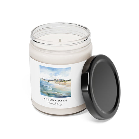 Asbury Park, New Jersey, Scented Soy Candle, 9oz - Several unique scent options