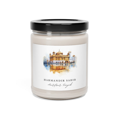 The Golden Temple - Harmandir Sahib Scented Soy Candle, 9oz