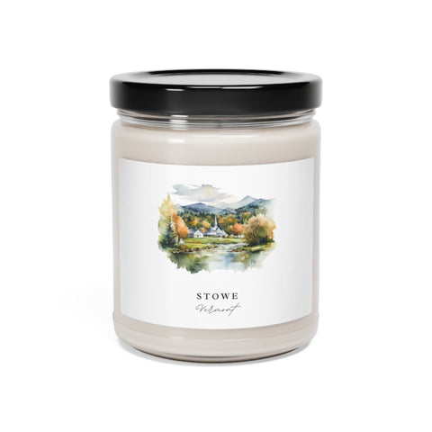 Stowe, Vermont, Scented Soy Candle, 9oz - Several unique scent options