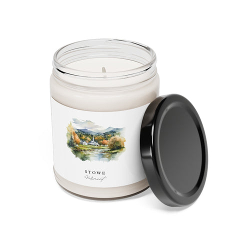 Stowe, Vermont, Scented Soy Candle, 9oz - Several unique scent options