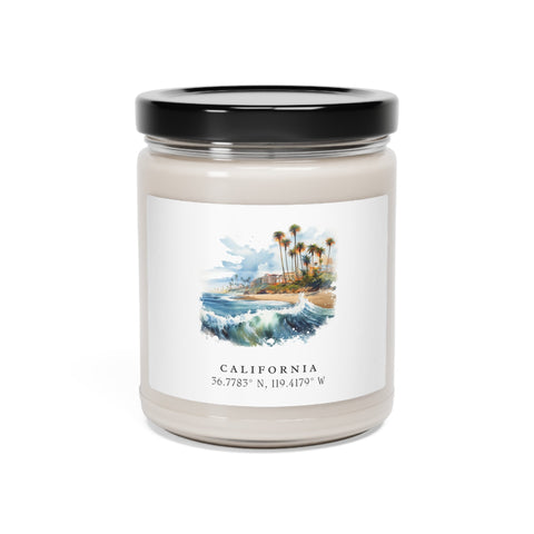 California Scented Soy Candle, 9oz - Several unique scent options