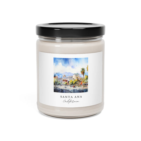 Santa Ana, California, Scented Soy Candle, 9oz - Several unique scent options