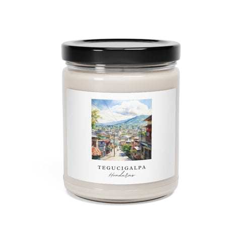 Tegucigalpa, Honduras, Scented Soy Candle, 9oz - Several unique scent options