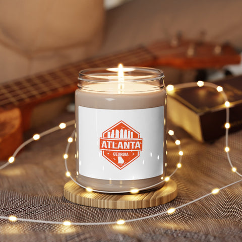 Atlanta Georgia Scented Soy Candle, 9oz - Several unique scent options, Perfect Gift