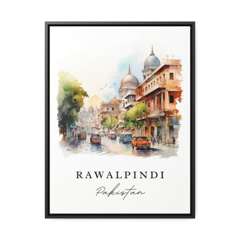 Rawalpindi traditional travel art - Pakistan, Rawalpindi poster print, Wedding gift, Birthday present, Custom Text, Perfect Gift