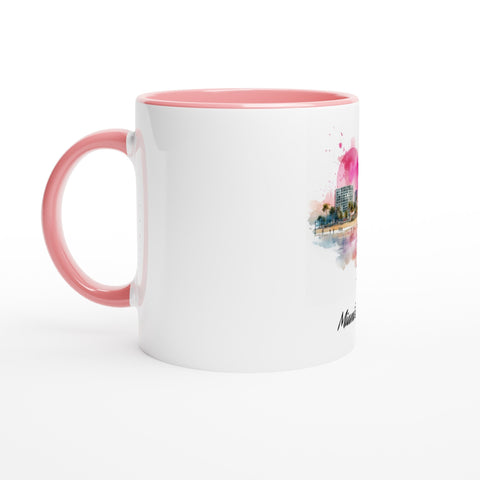 Miami Beach Florida Valentine's Day 11oz Ceramic Mug