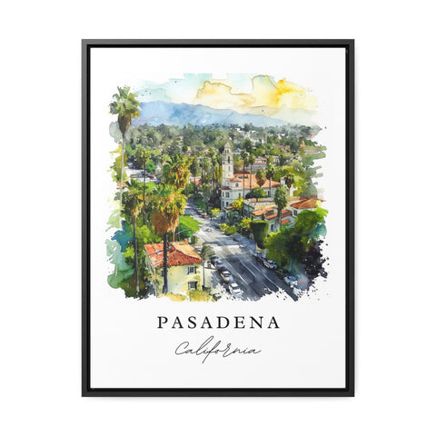 Pasadena Art Print, California Print, Pasadena Wall Art, Pasadena Gift, Sunset, Travel Print, Travel Poster, Travel Gift, Housewarming Gift