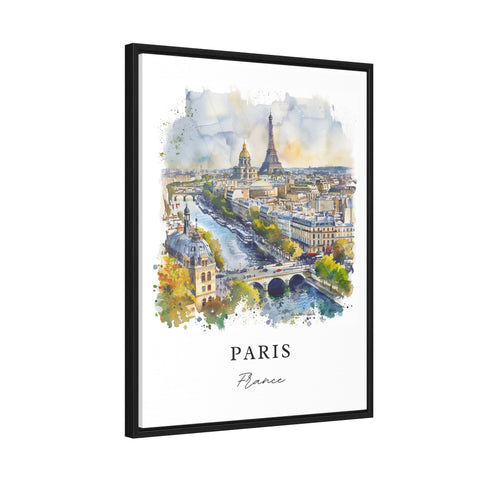 Paris Skyline Art Print, Eiffel Tower Print, Paris Wall Art, France Gift, Travel Print, Travel Poster, Travel Gift, Housewarming Gift