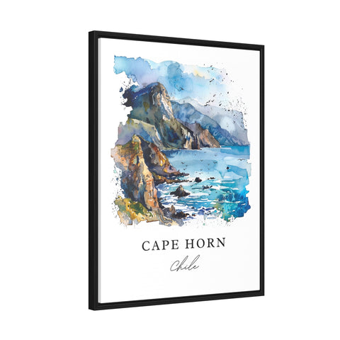 Cape Horn Art Print, Chile Print, Cape Horn Wall Art, Cape Horn Gift, Travel Print, Travel Poster, Travel Gift, Housewarming Gift