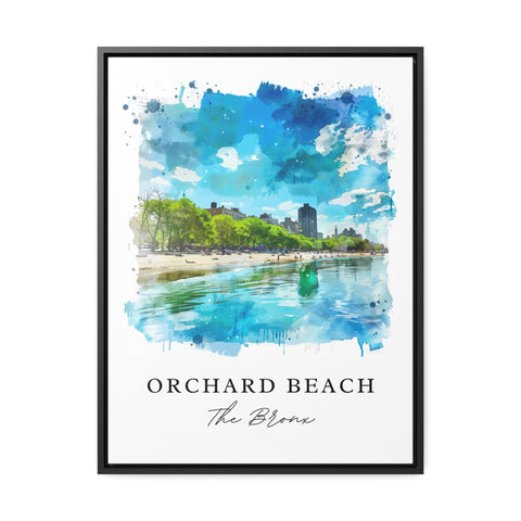 Orchard Beach Art Print, The Bronx Print, Orchard Beach NY Wall Art, Bronx Gift, Travel Print, Travel Poster, Travel Gift, Housewarming Gift