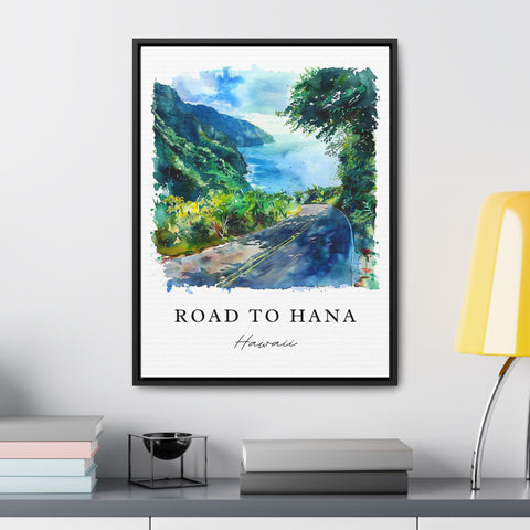 Road to Hana Art Print, Hawaii Print, Road to Hana Wall Art, Maui Gift, Travel Print, Travel Poster, Travel Gift, Housewarming Gift