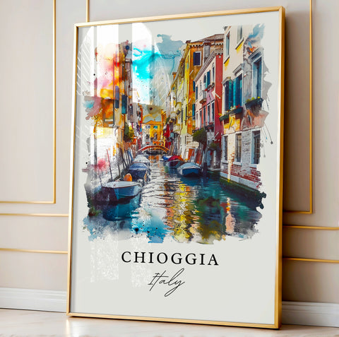 Chioggia Italy Art Print, Chioggia Print, Italy Wall Art, Chioggia Italy Gift, Travel Print, Travel Poster, Travel Gift, Housewarming Gift