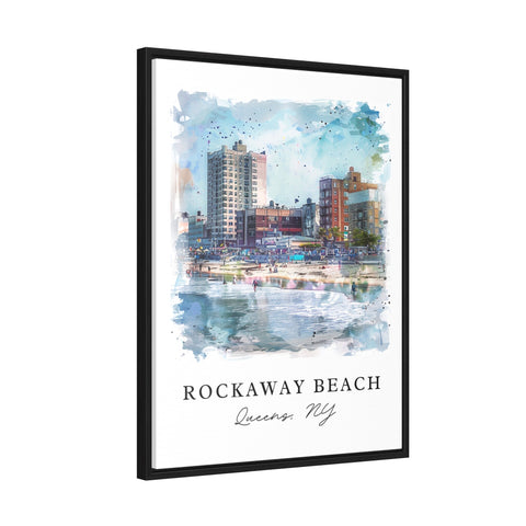 Rockaway Beach NY Art Print, Rockaway Beach Print, Queens NY Wall Art, Queens NY Gift, Travel Print, Travel Gift, Housewarming Gift
